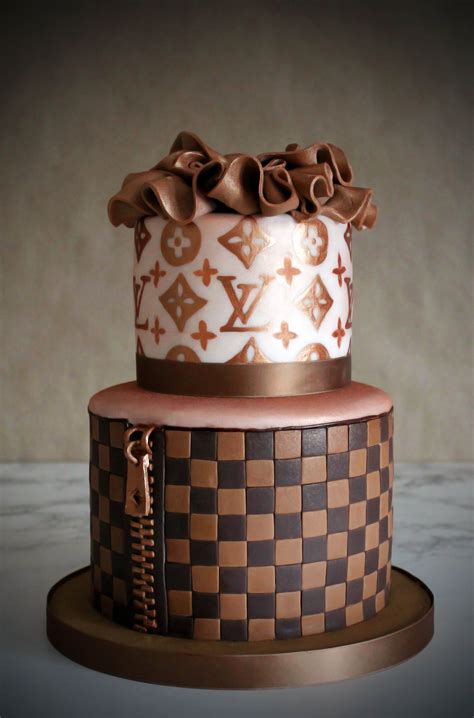 lv bag cakes|Lv birthday cake.